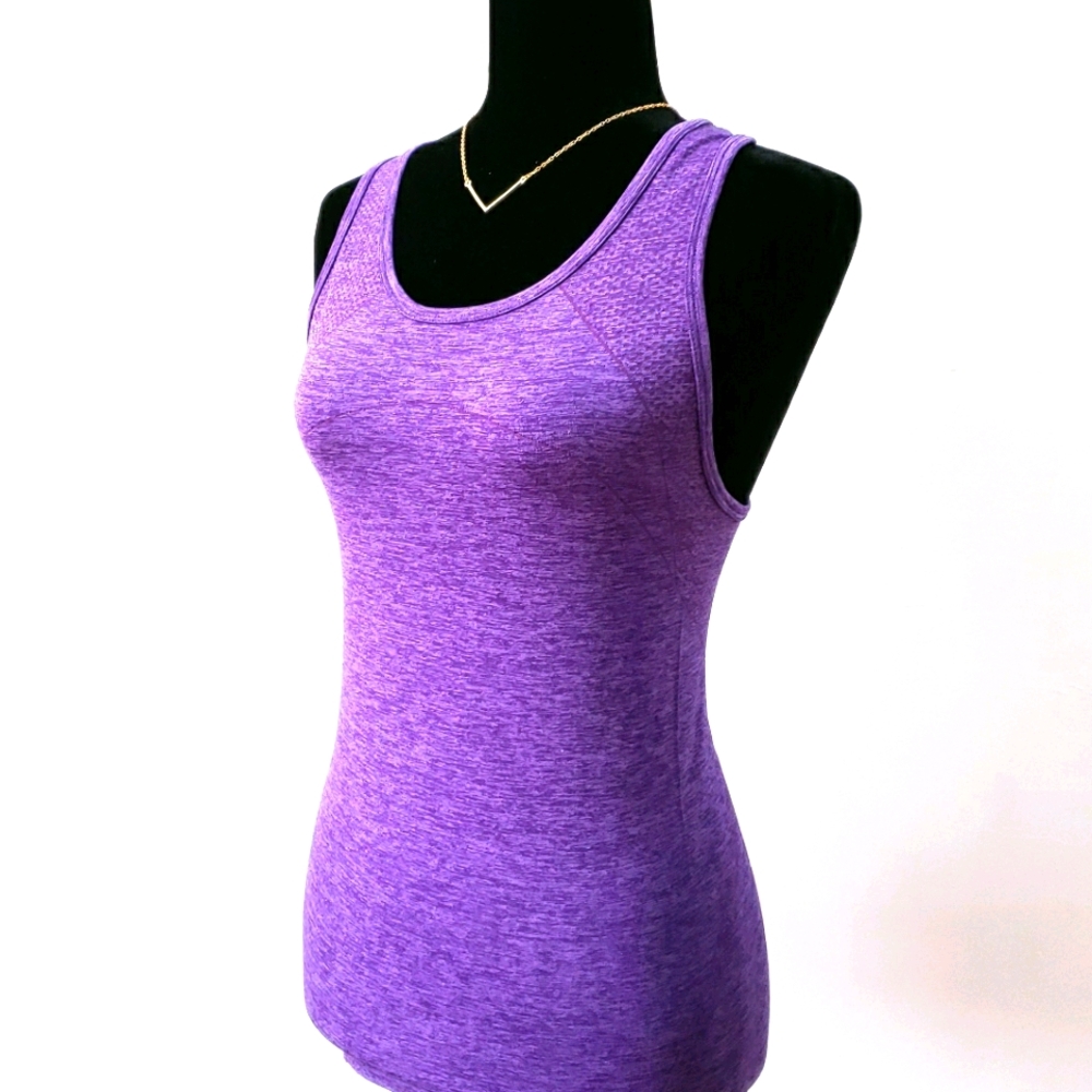 GapFit Workout Tank | Purple Racerback Top